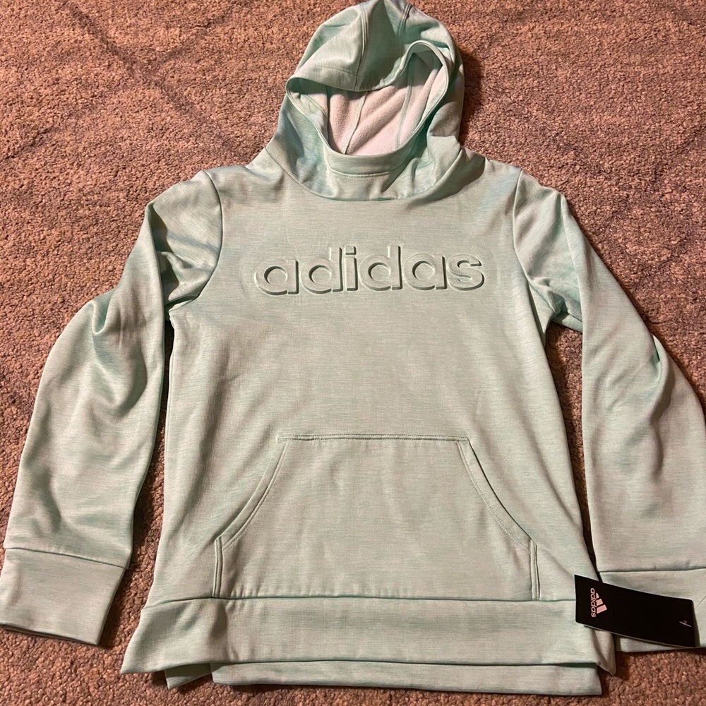 youth adidas sweatshirt size large